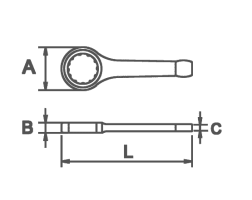 EGAMASTER TOTAL SAFETY SLOGGING WRENCH - RAAH Group Inc