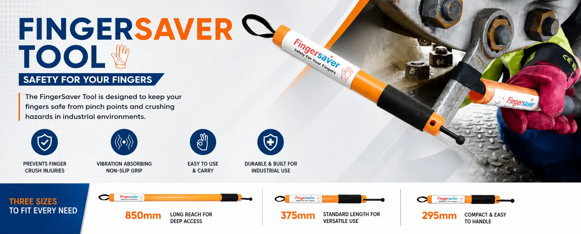 Fingersaevr tool